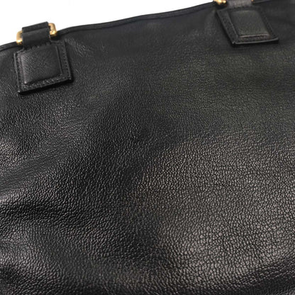 Loewe Black Leather Amazona 36 Handbag