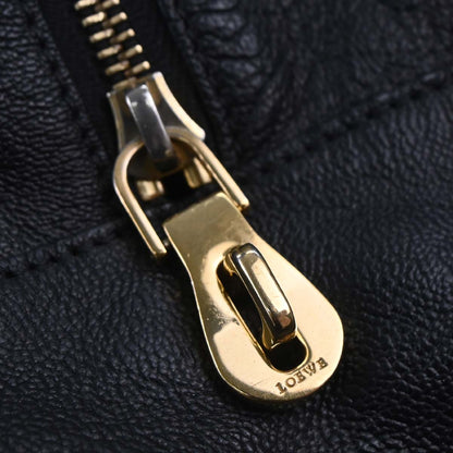 Loewe Black Leather Amazona 36 Handbag