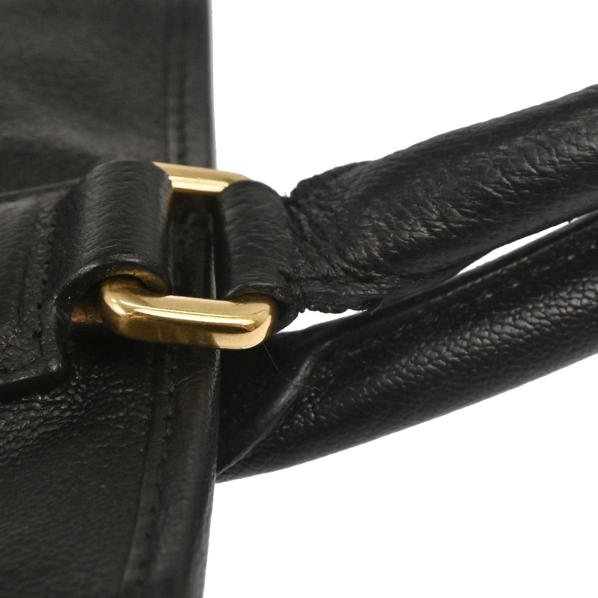 Loewe Black Leather Amazona 36 Handbag