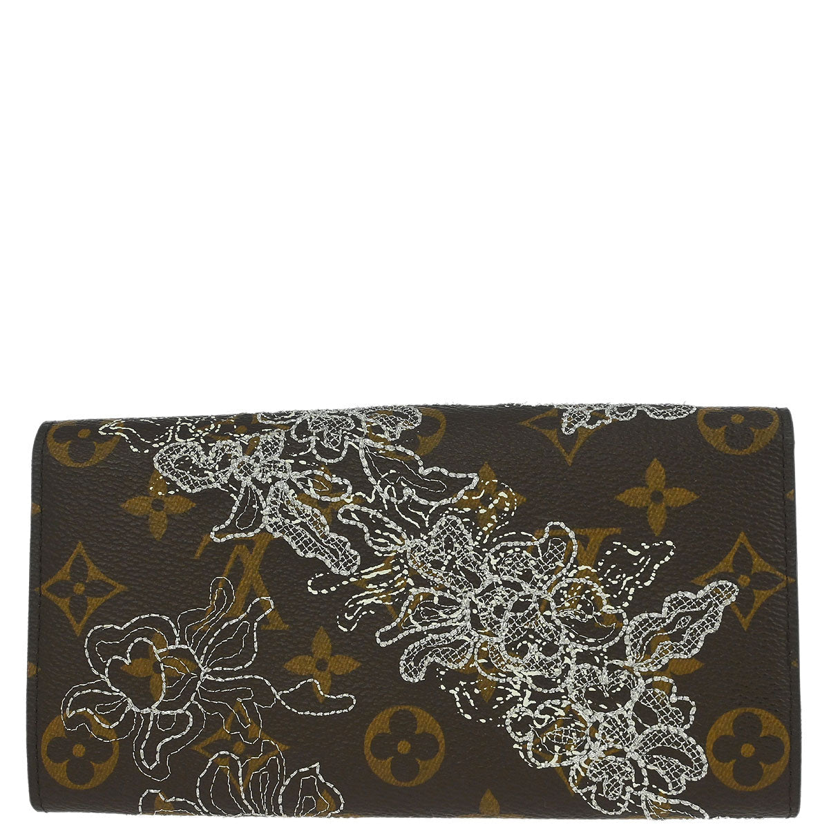 Louis Vuitton Monogram Dentelle Portefeuille Sarah Wallet M95390