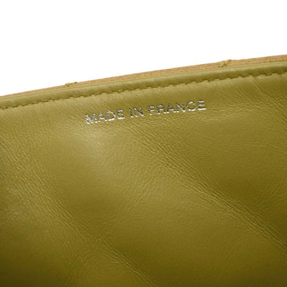 Chanel 1996-1997 Yellow Caviar Skin Handbag