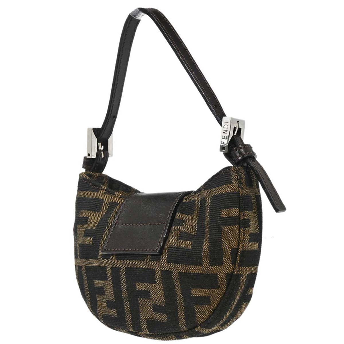 Fendi Brown Zucca Handbag