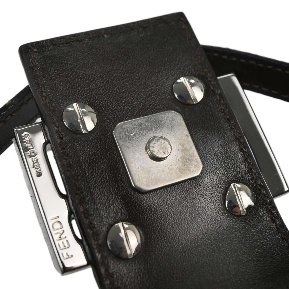 Fendi Brown Zucca Handbag