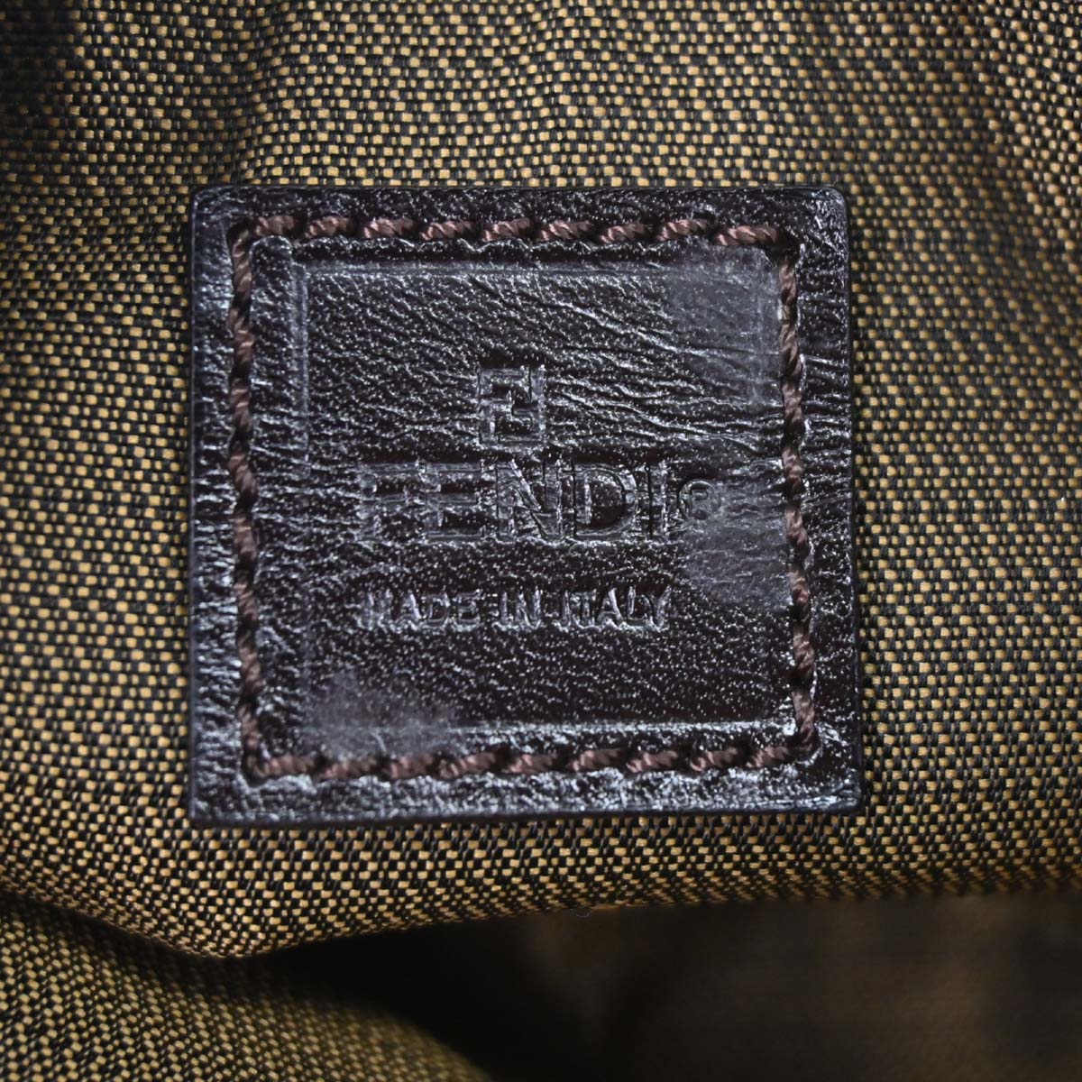 Fendi Brown Zucca Handbag