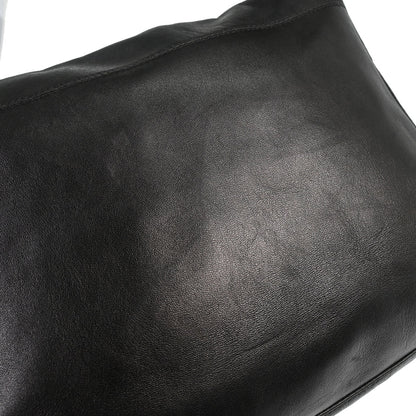 Fendi Black Leather Mamma Baguette Handbag