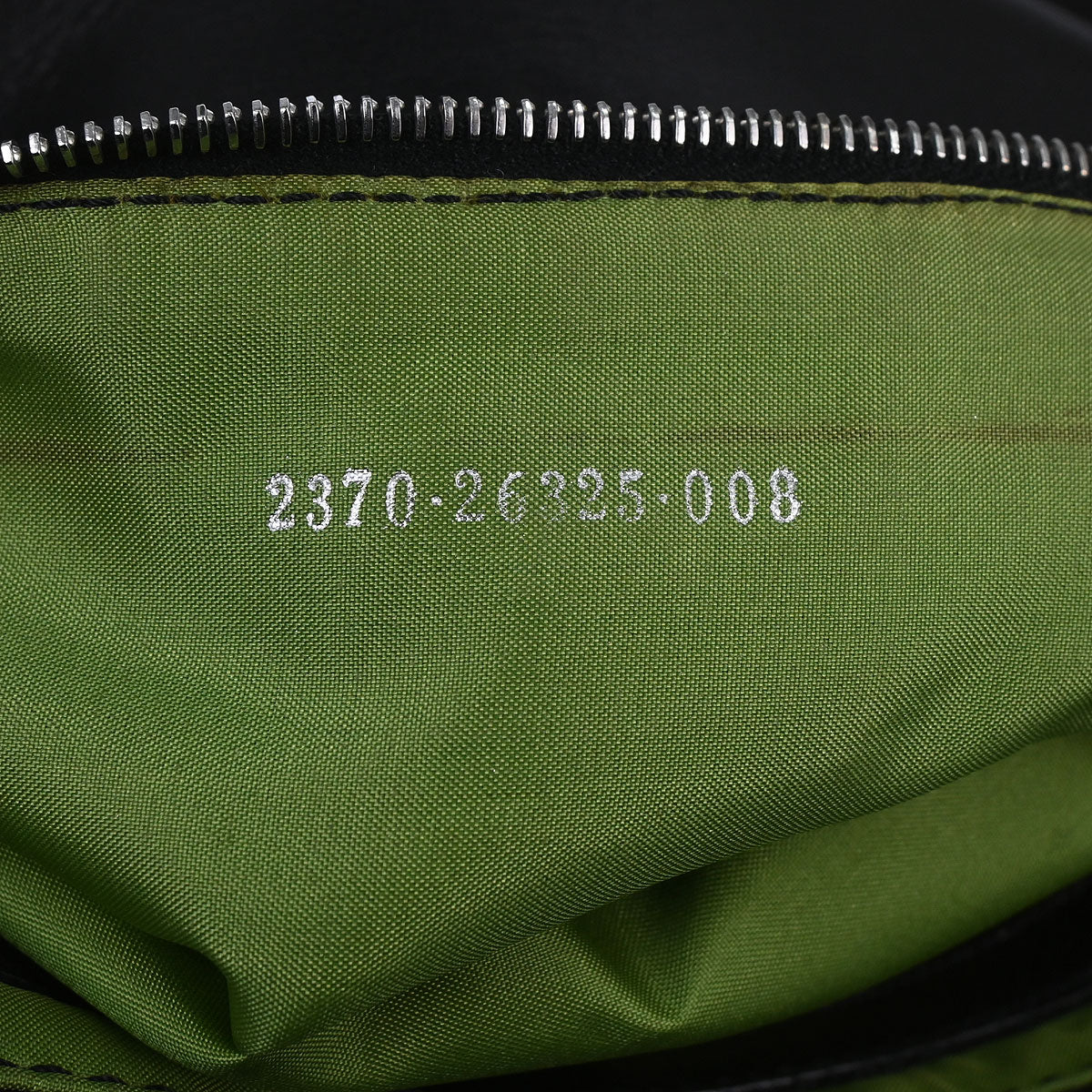 Fendi Black Leather Mamma Baguette Handbag