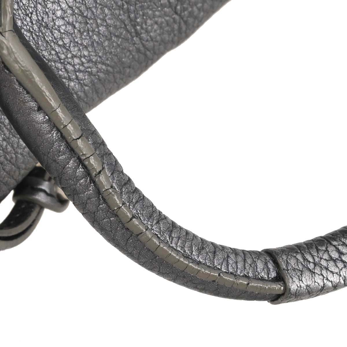 Chloe Metallic Silver Paddington Medium Handbag