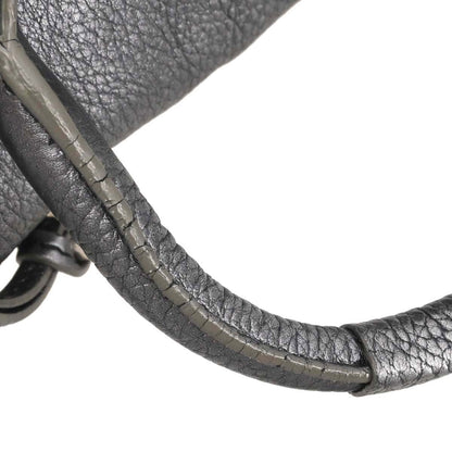 Chloe Metallic Silver Paddington Medium Handbag