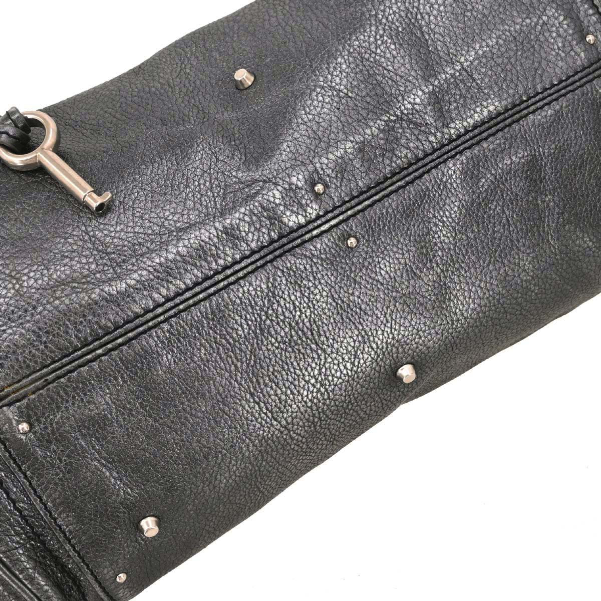 Chloe Metallic Silver Paddington Medium Handbag