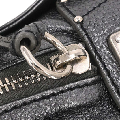 Chloe Metallic Silver Paddington Medium Handbag