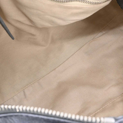 Chloe Metallic Silver Paddington Medium Handbag