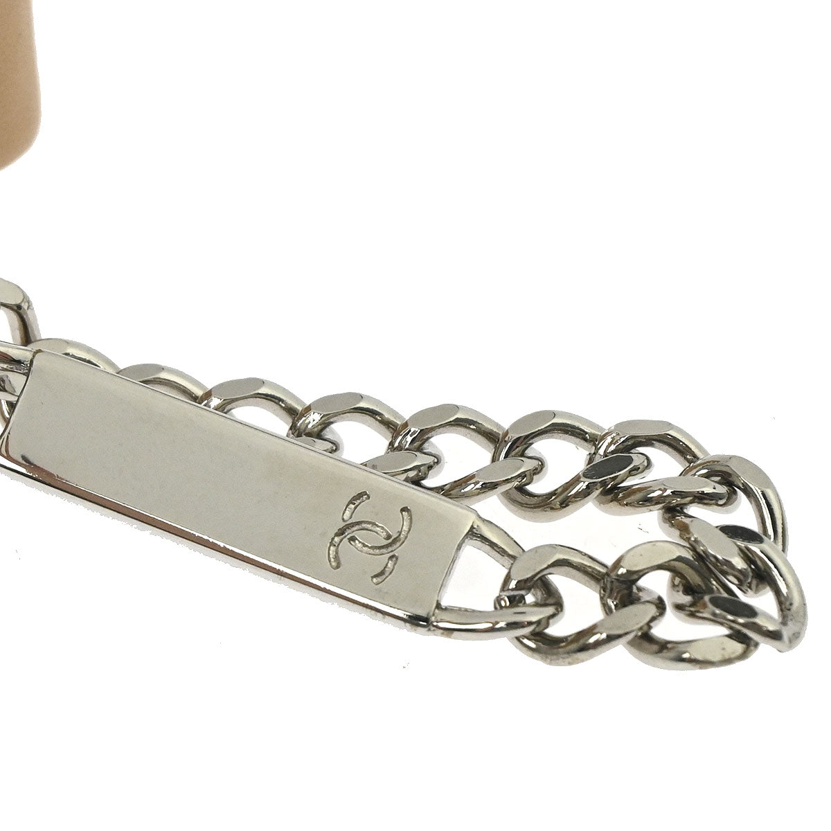 Chanel 2005-2006 Beige Calfskin Cambon Ligne Pouch Bag