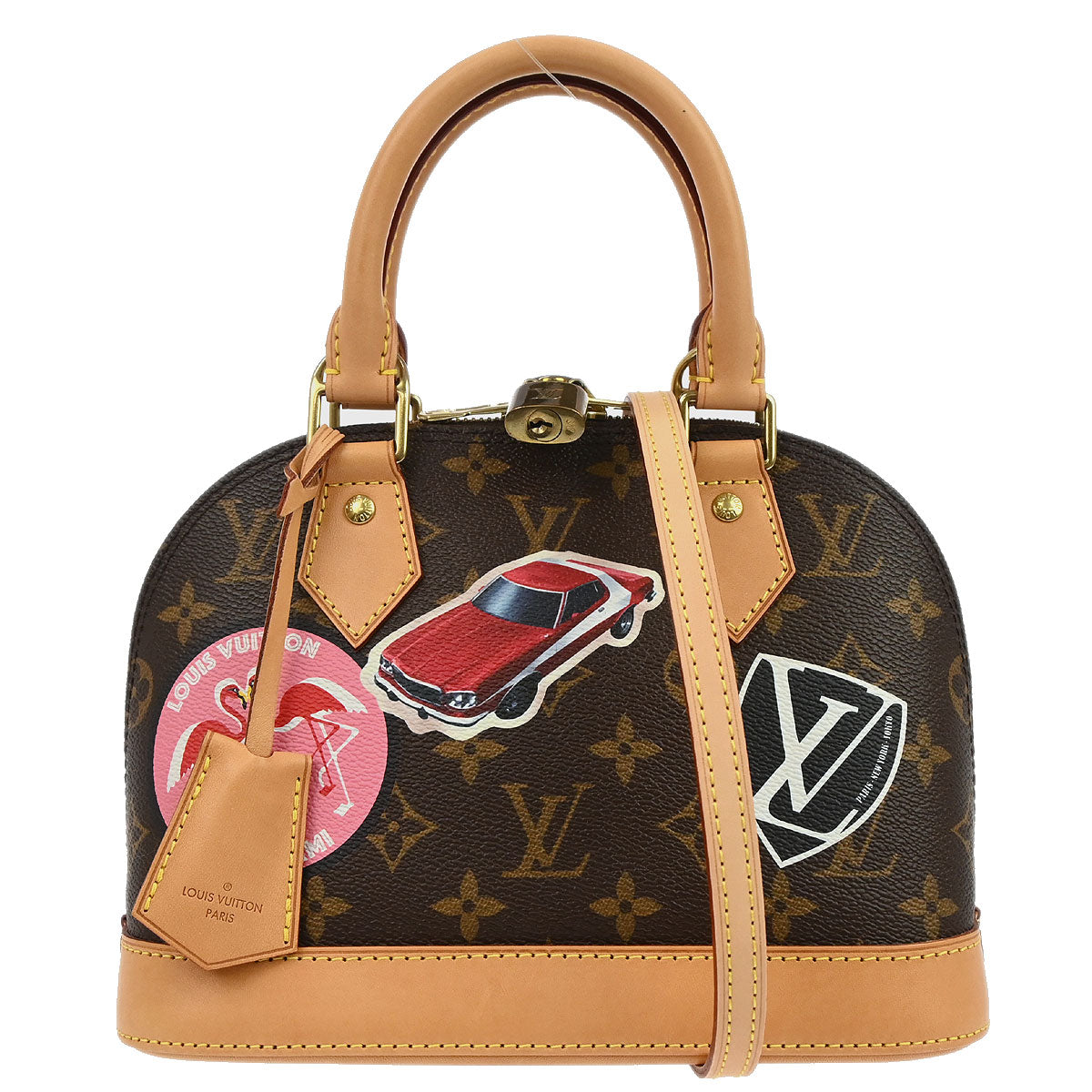 Louis Vuitton Monogram Alma BB World Tour Limited Shoulder Handbag M43230