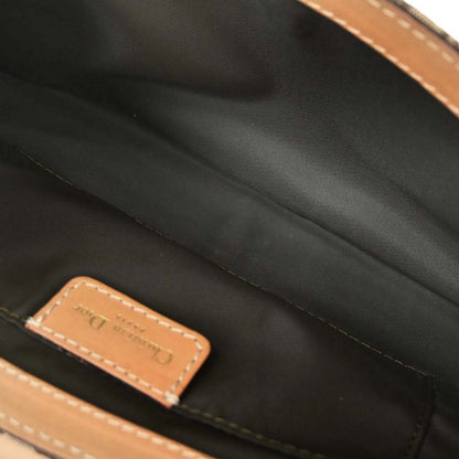 Christian Dior Brown Beige Street Chic Trotter Handbag