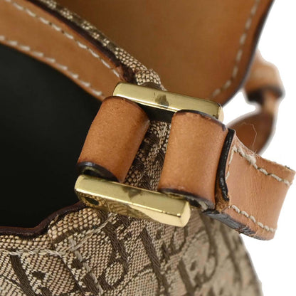 Christian Dior Brown Beige Street Chic Trotter Handbag