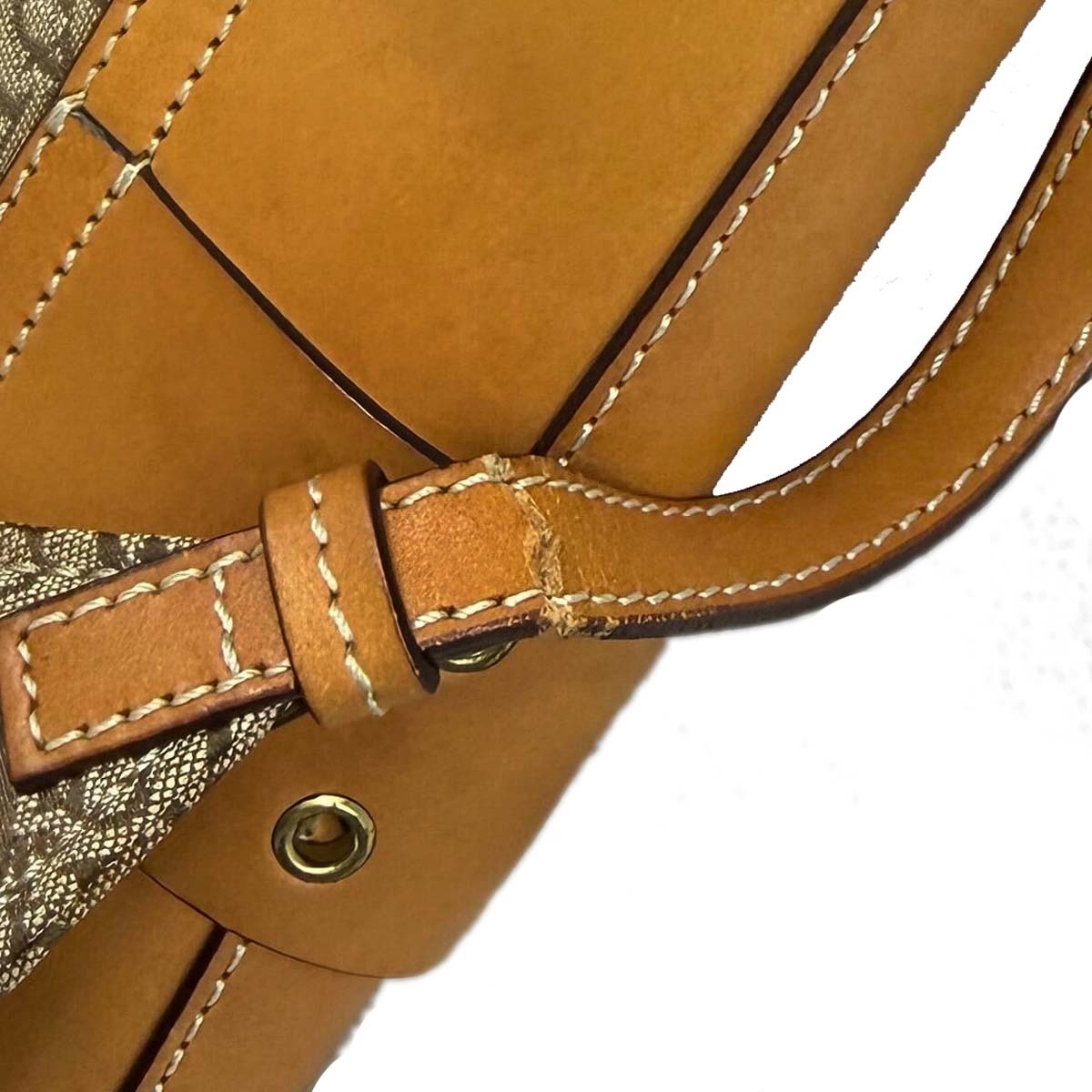 Christian Dior Brown Beige Street Chic Trotter Handbag