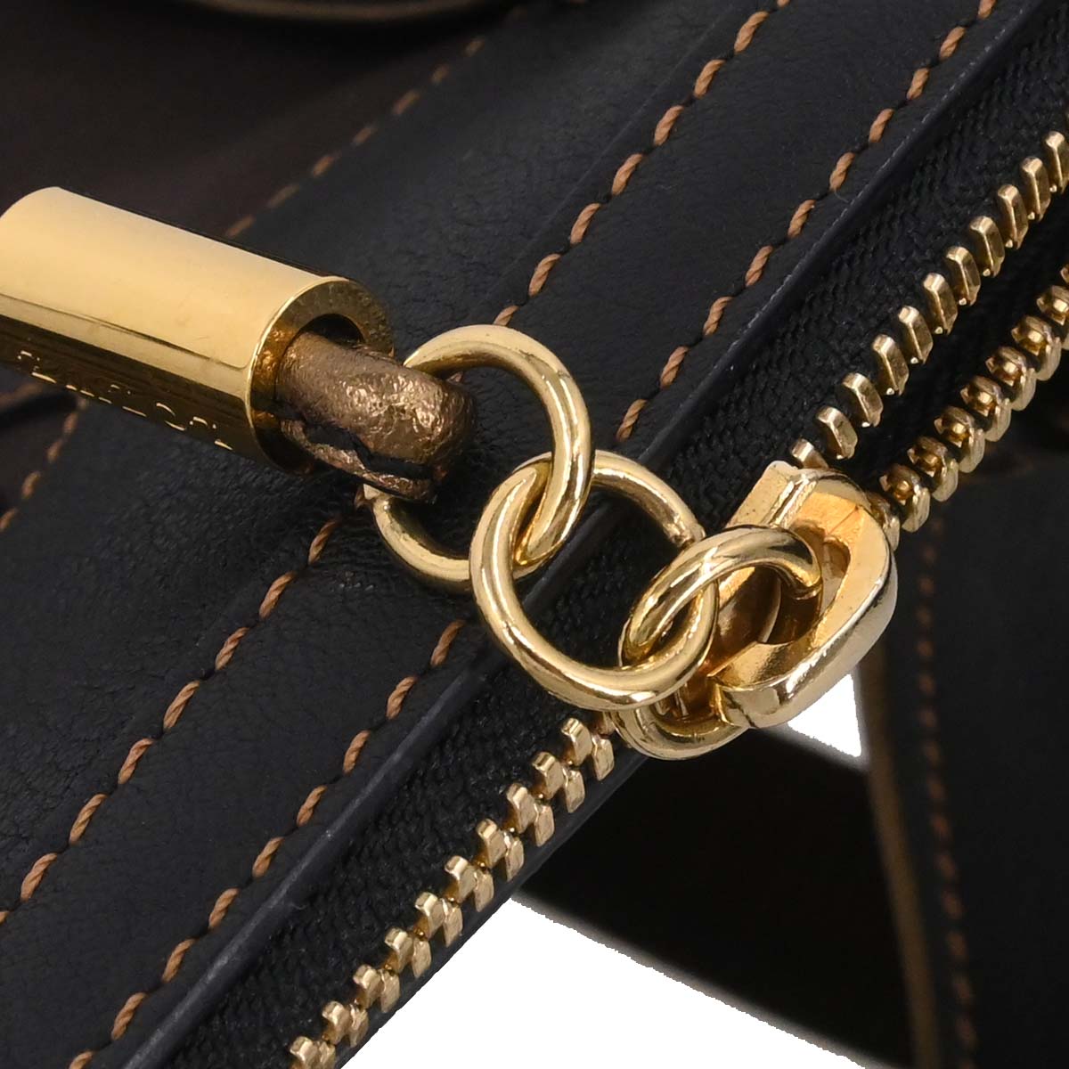 Loewe * Brown Nylon Anagram Handbag