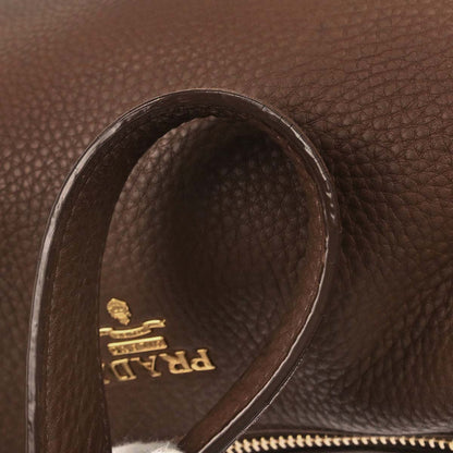 Prada Brown Leather Handbag