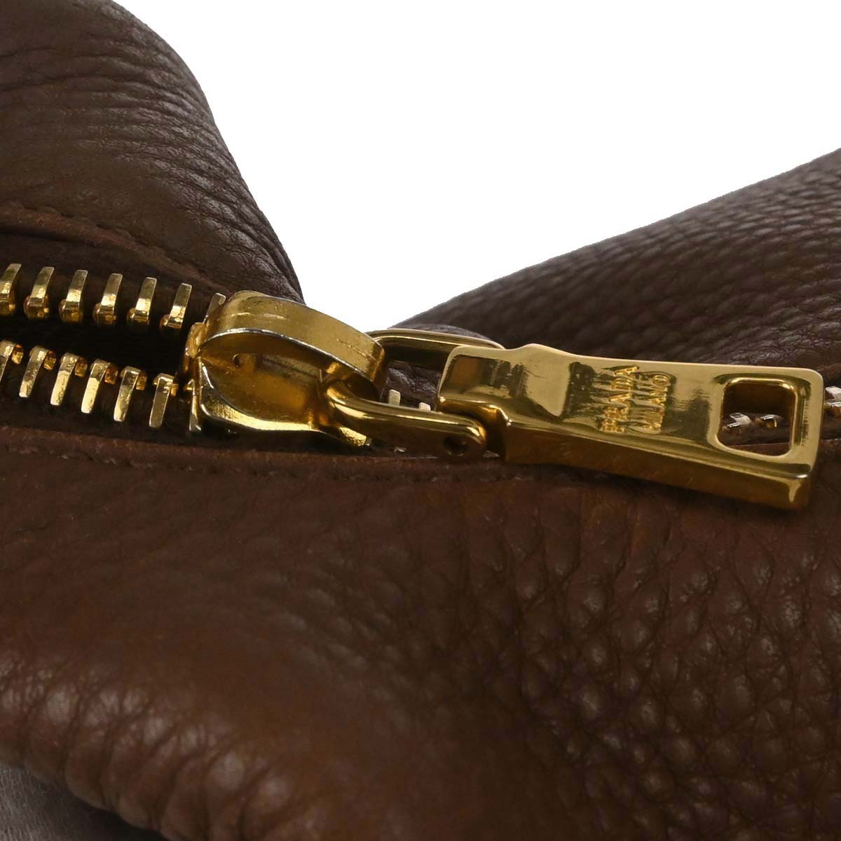 Prada Brown Leather Handbag