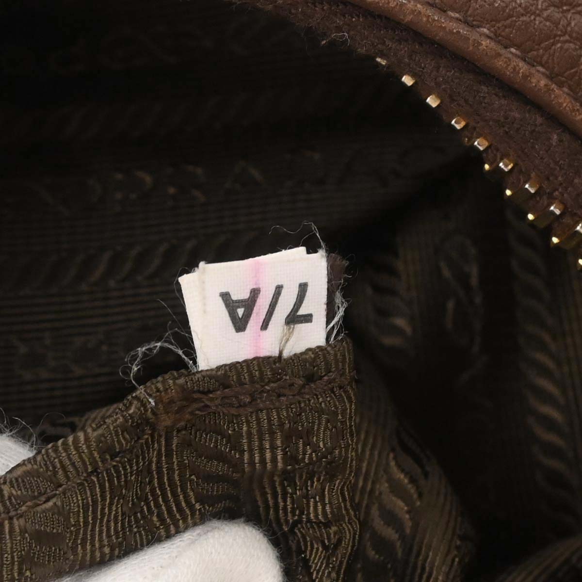 Prada Brown Leather Handbag