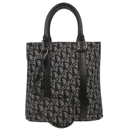 Christian Dior Black Trotter Tote Handbag