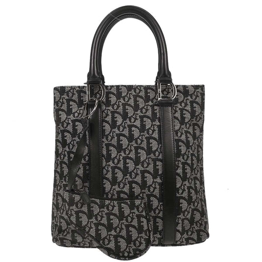 Christian Dior Black Trotter Tote Handbag