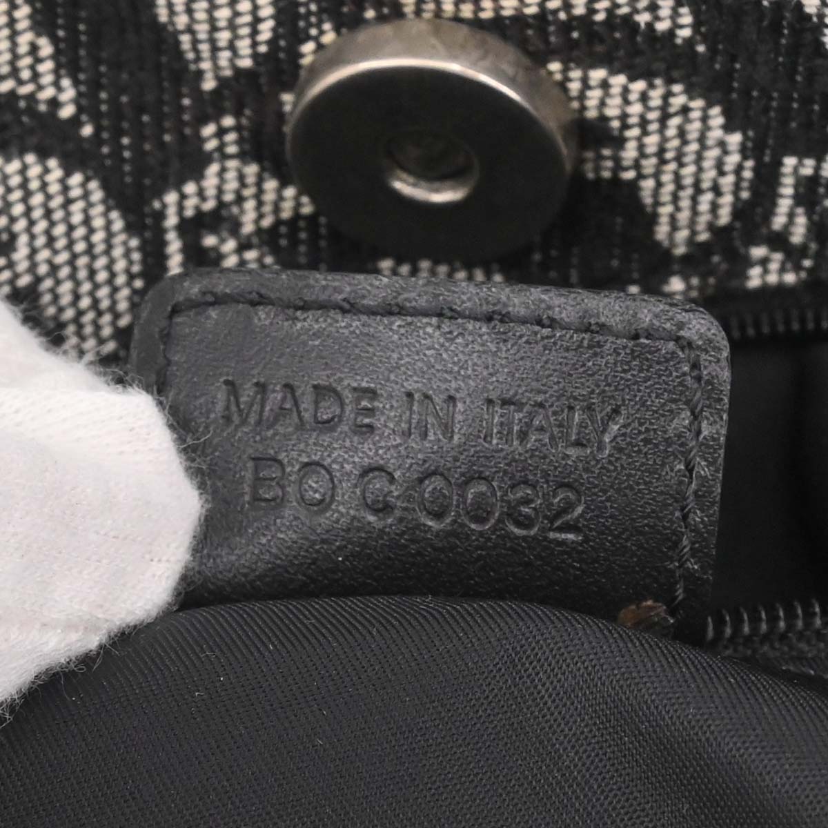 Christian Dior Black Trotter Tote Handbag