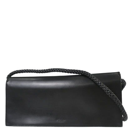 Yves Saint Laurent Black Lambskin Shoulder Bag