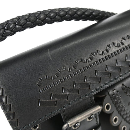 Yves Saint Laurent Black Lambskin Shoulder Bag