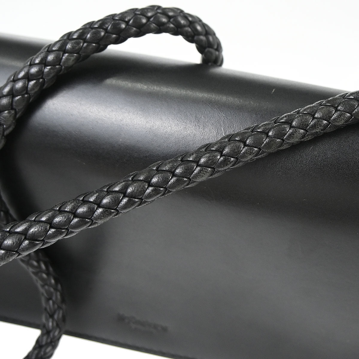 Yves Saint Laurent Black Lambskin Shoulder Bag