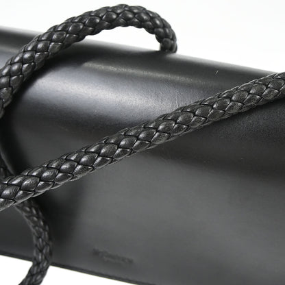 Yves Saint Laurent Black Lambskin Shoulder Bag