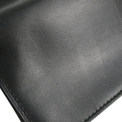 Yves Saint Laurent Black Lambskin Shoulder Bag