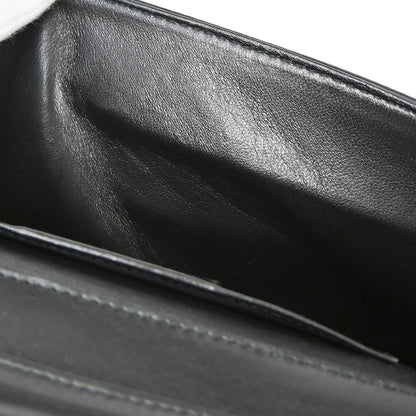 Yves Saint Laurent Black Lambskin Shoulder Bag