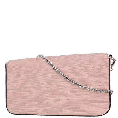 Louis Vuitton 2018 Pink Epi Pochette Felicie Shoulder Bag M62467