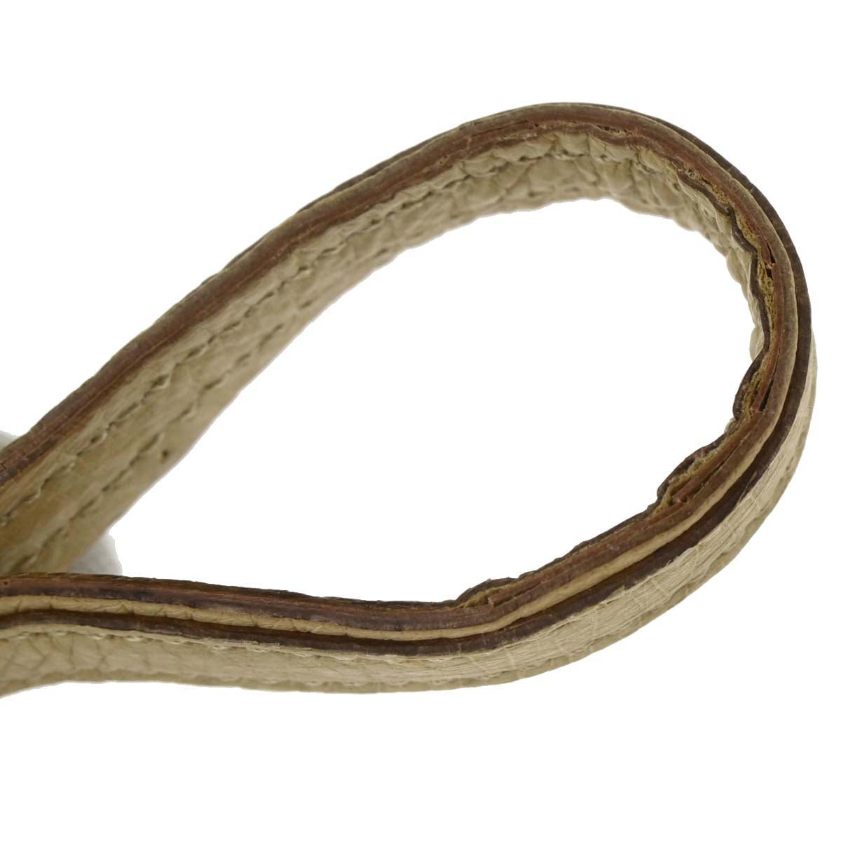 Gucci * Beige Canvas Ostrich Handbag