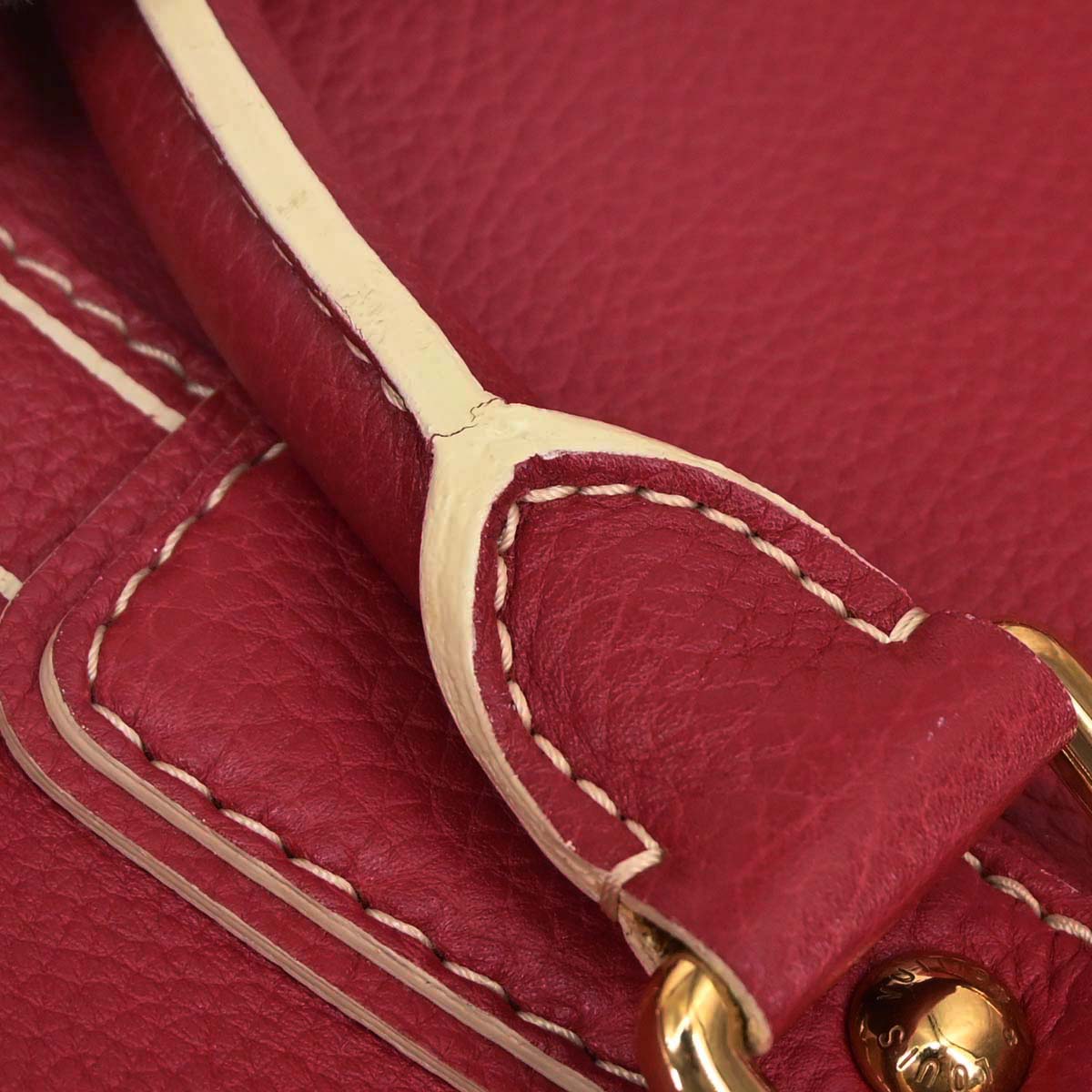 Louis Vuitton 2006 Red Tobago Carryall Duffle Handbag M95140