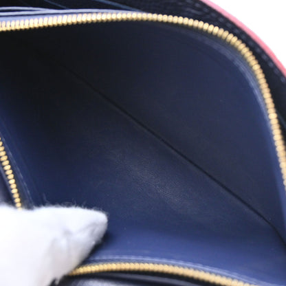 Louis Vuitton Navy Empreinte Portefeuille Sarah Wallet M62125