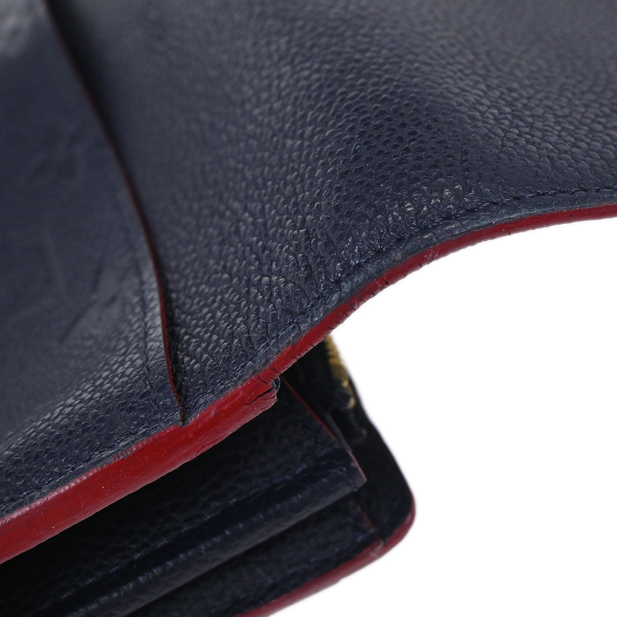 Louis Vuitton Navy Empreinte Portefeuille Sarah Wallet M62125