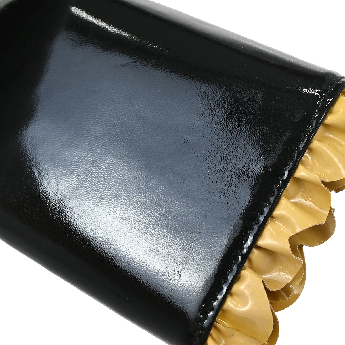 Miu Miu Black Patent Leather Wallet