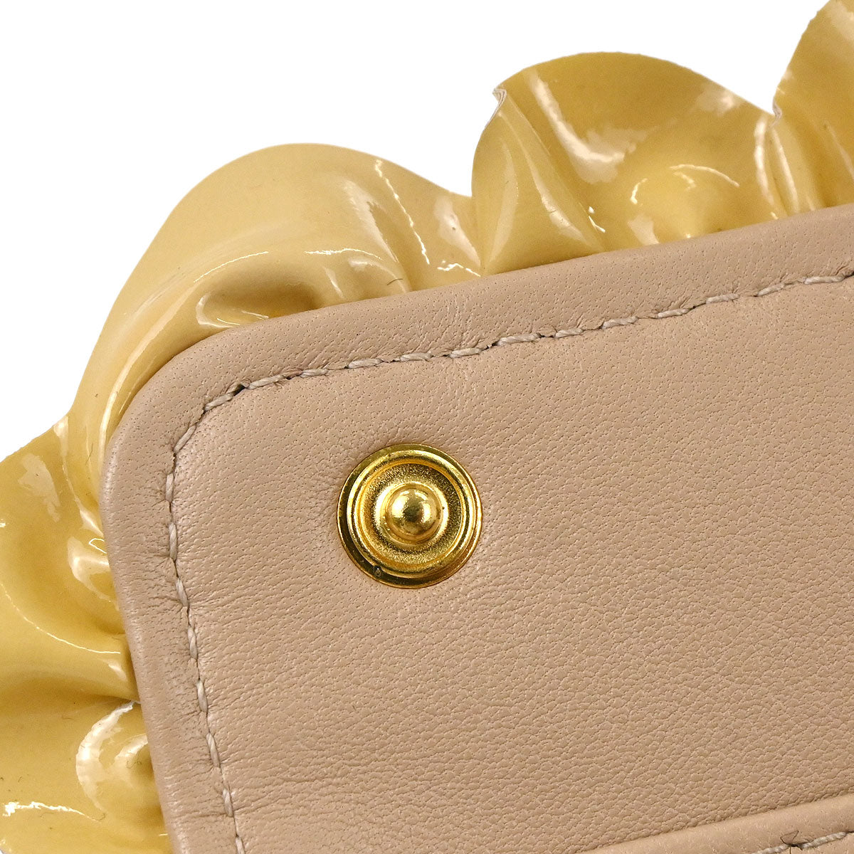 Miu Miu Black Patent Leather Wallet