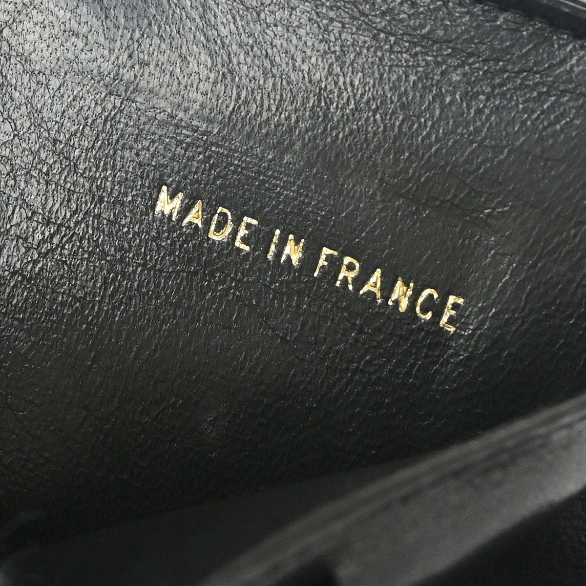 Chanel Trifold Wallet Black Lambskin