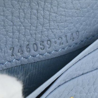 Gucci Light Blue Leather Wallet