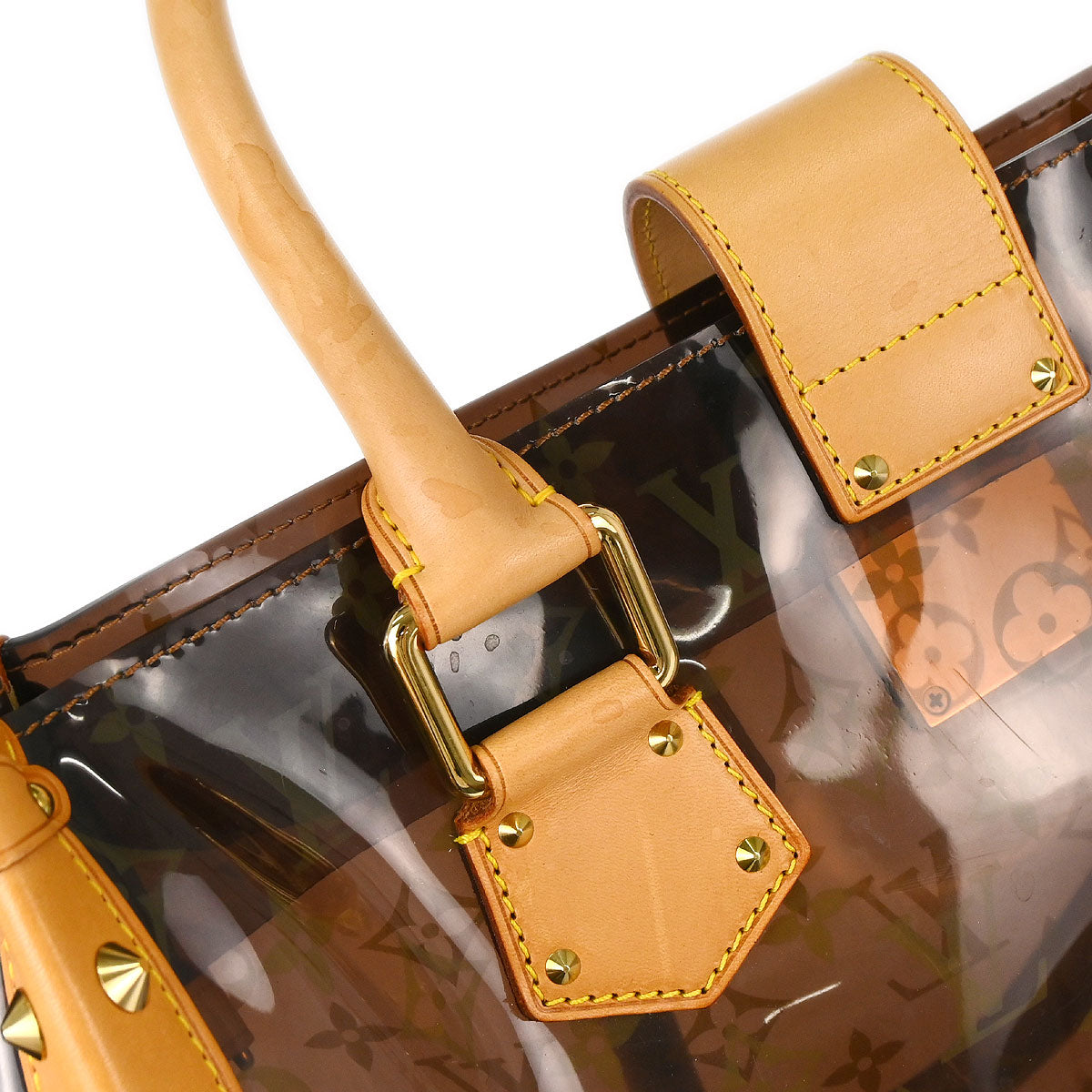 Louis Vuitton Monogram Vinyl Neo Cabas Ambre MM Handbag M92504