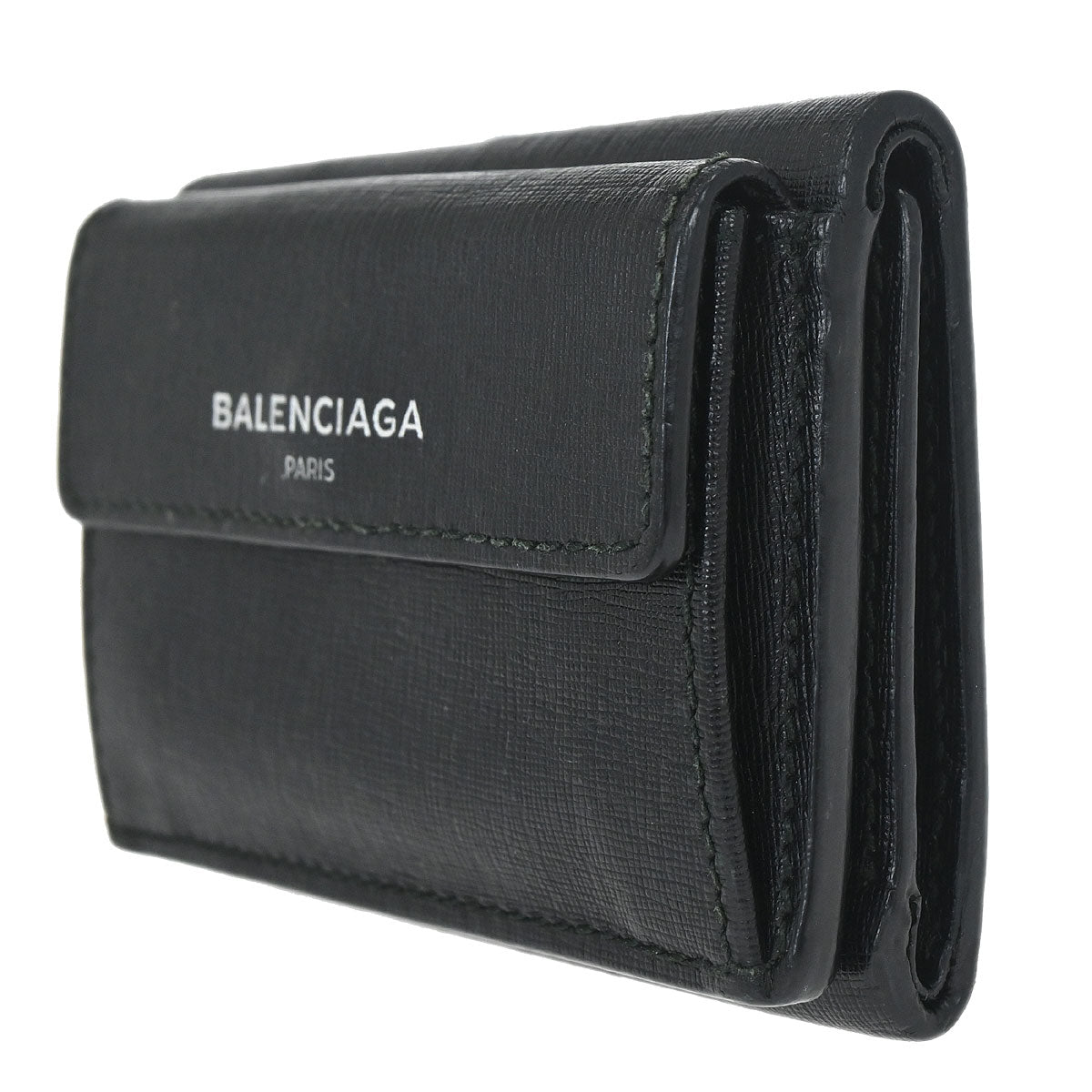 Balenciaga Black Leather Wallet