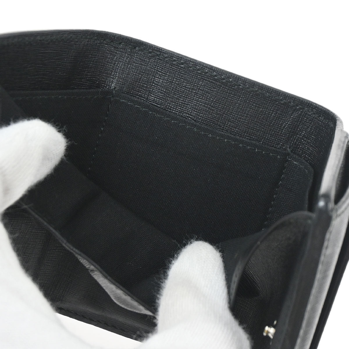 Balenciaga Black Leather Wallet