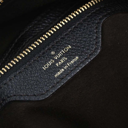 Louis Vuitton Black Mahina Selene MM 2way Shoulder Handbag M93987
