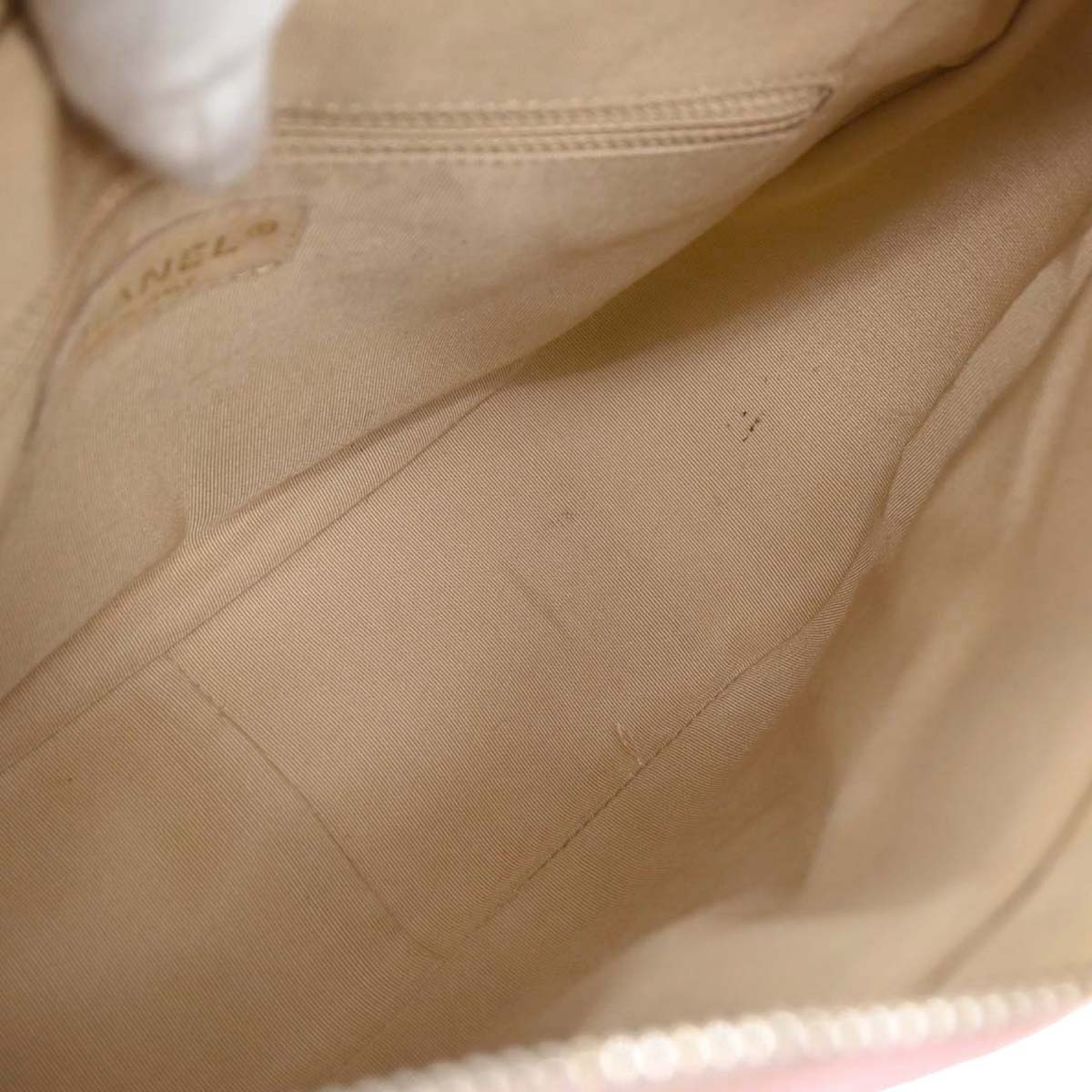 Chanel 2003-2004 Pink Caviar Skin Hobo Shoulder Bag