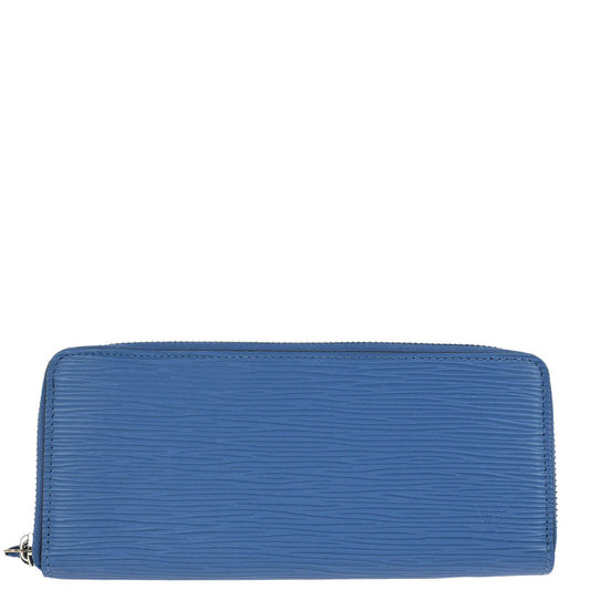 Louis Vuitton Blue Jean Epi Portefeuille Clemence Wallet M67408