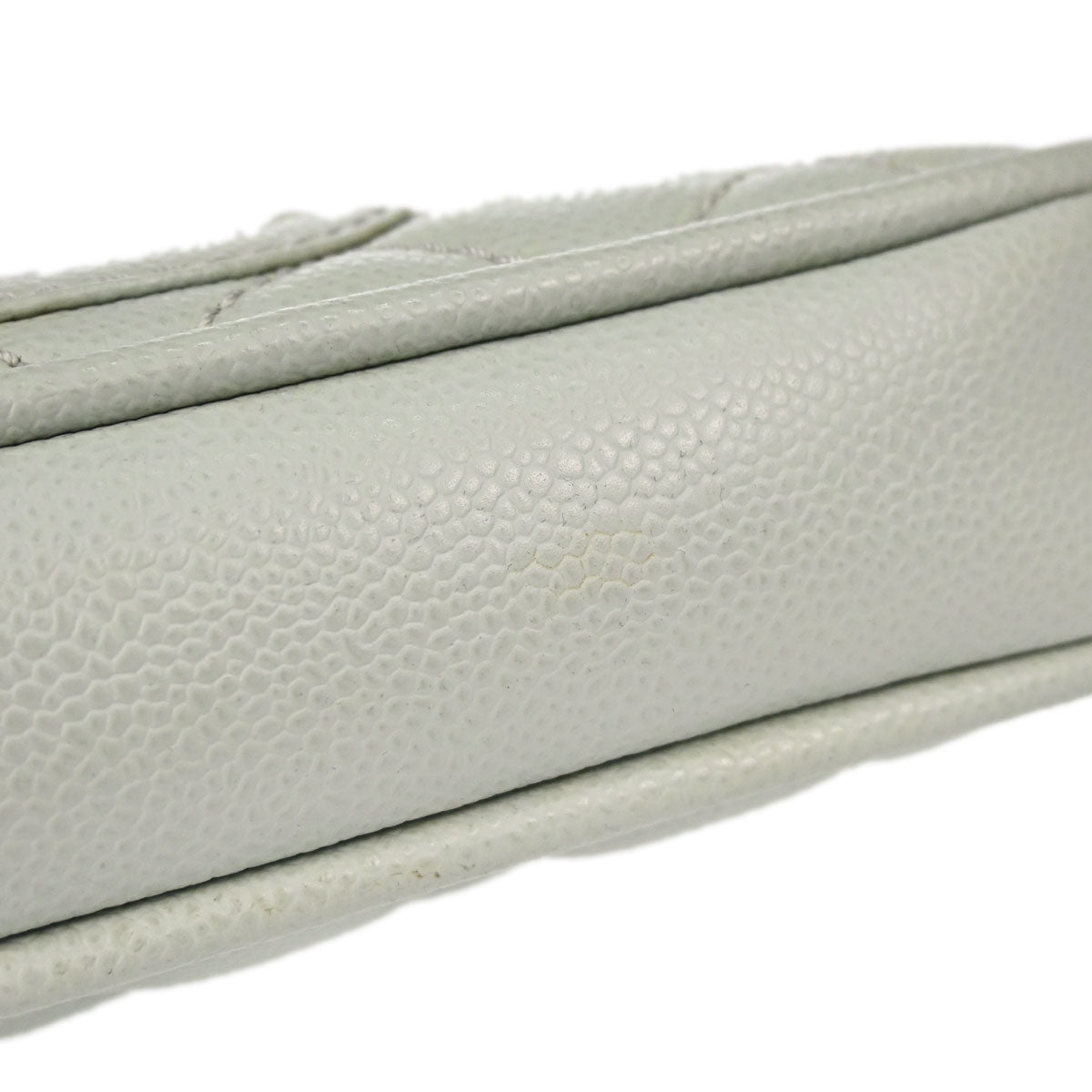 Chanel 2005-2006 Light Green Caviar Skin Handbag