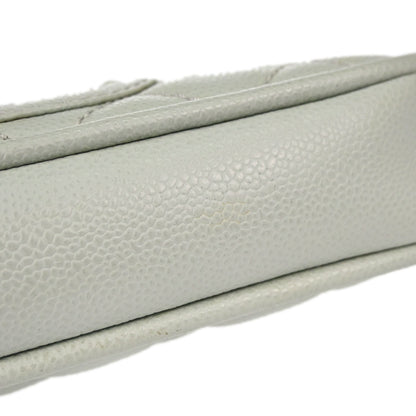 Chanel 2005-2006 Light Green Caviar Skin Handbag